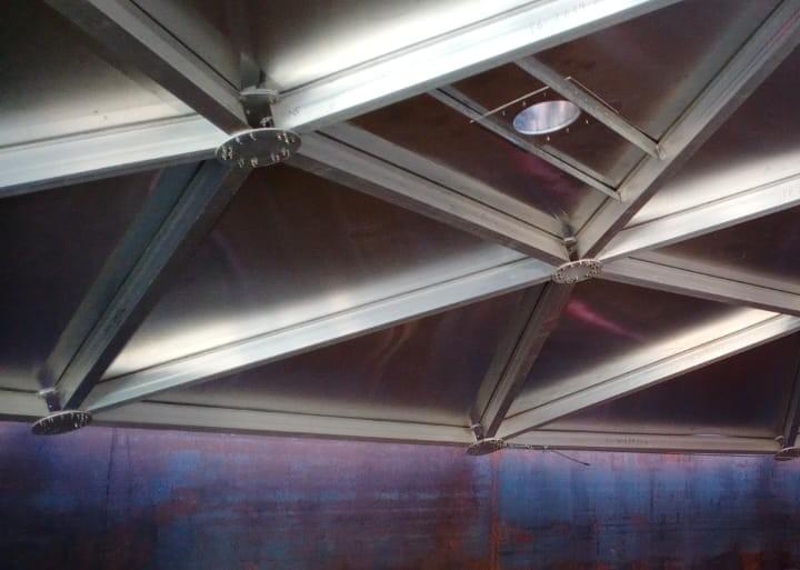 aluminium dome roof